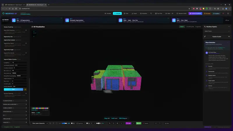 Voxelisation d'un nuage de points : la grille régulière qui le rend calculable